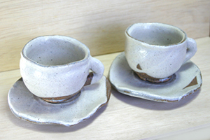 陶芸体験なら陶芸教室 陶八さんのコーヒーカップ画像
