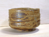 陶芸体験なら陶芸教室 陶八さんの黄瀬戸茶碗の画像